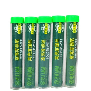 Оловянно-свинцовый припой LAOA 2 м 63%, 5 коробок, пайка с Флюсом, сварочная проволока, катушка для припоя, 1,00 мм, с канифолью