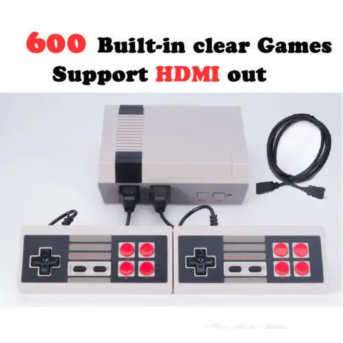 HDMI выход Ретро Классический Портативный игровой плеер семейный ТВ Видео игровая