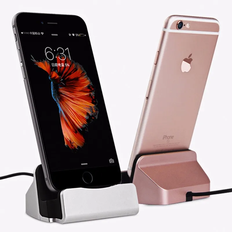 Зарядная база док станция зарядное устройство для iPhone X 8 7 6 plus USB кабель
