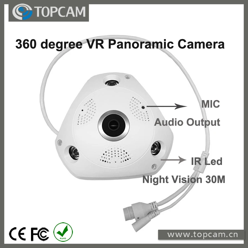 3 мегапикселя беспроводной объектив рыбий глаз панорамный вид P4 VR 360 градусов