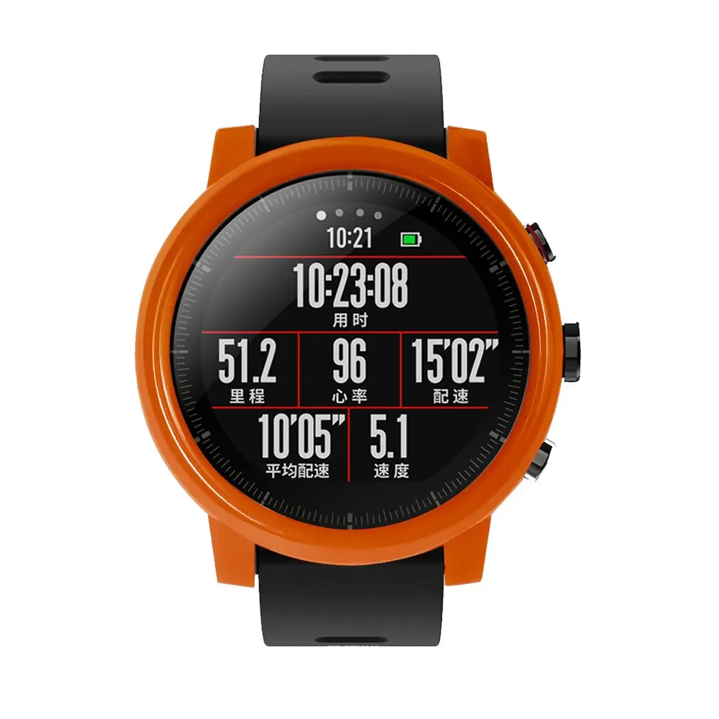 Защитный чехол для экрана Amazfit 2/2 S Stratos с полной рамкой PC защитный чехол для Amazfit 2 Stratos Watch Новинка
