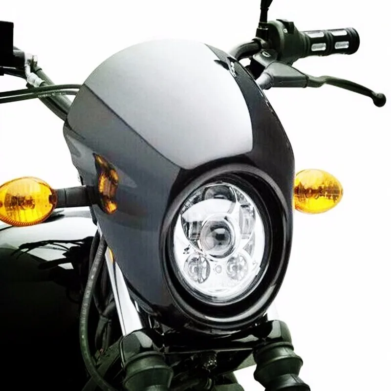 5-3/" 5,75 дюйма для мотоцикла Harley проектор двигателя 5-3/4 дюйма фар дянь светодиодные габаритные огни фары мотоцикл
