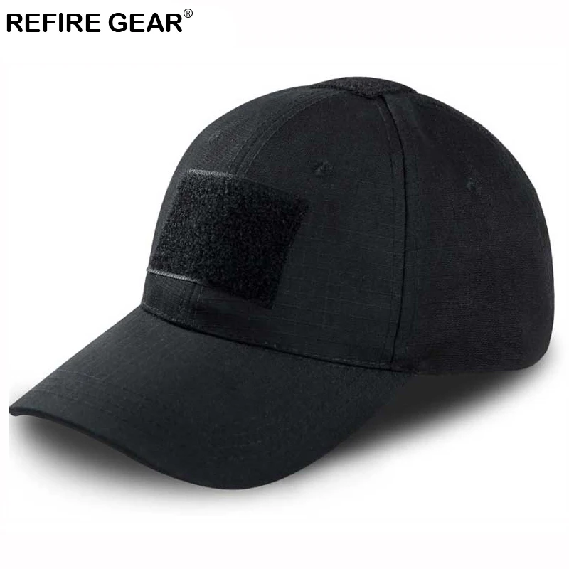 Мужская камуфляжная бейсболка ReFire Gear Кепка для походов и охоты с Рипстоп