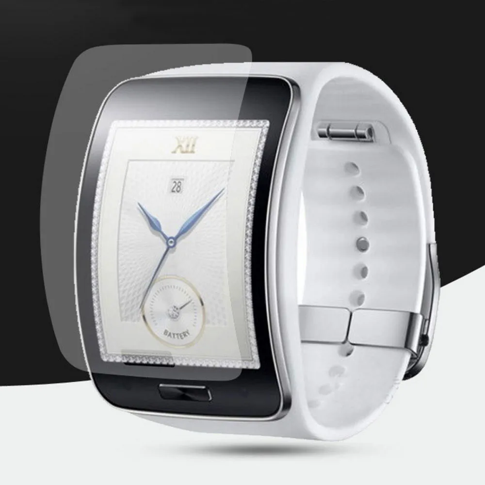 Взрывозащищенная мягкая защитная пленка из ТПУ для смарт часов Samsung Galaxy Gear S R750 3