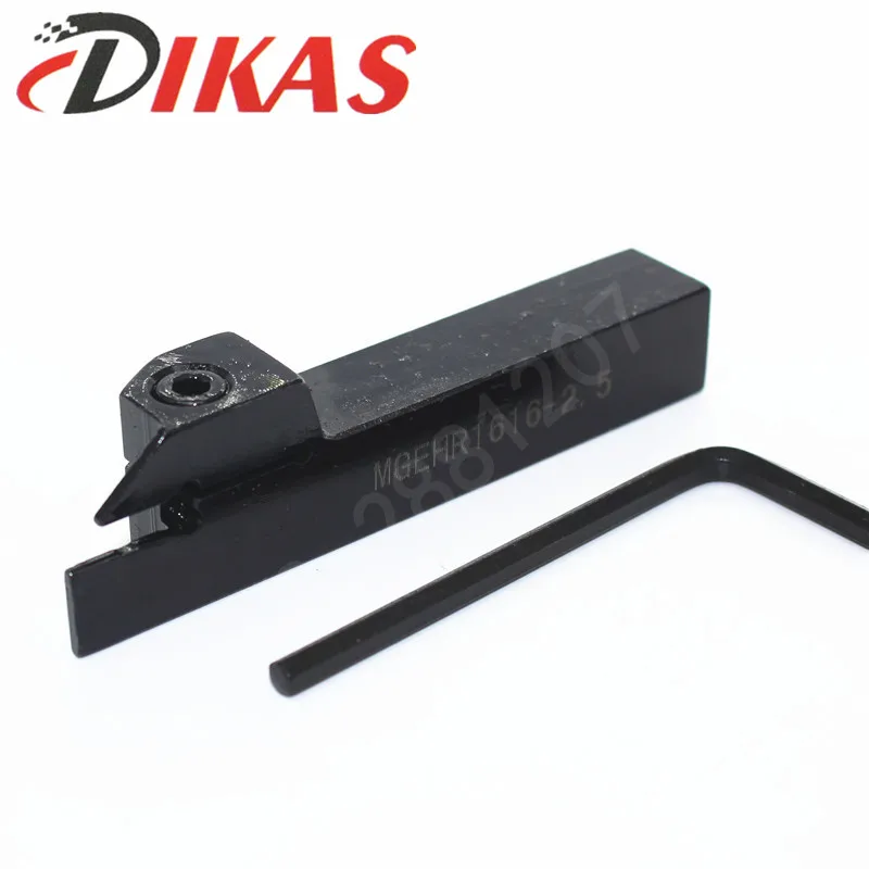 

1PCS MGEHR/L1616-2.5 Lathe Grooving Cut-Off Tool the outer groove and cut off suitable for MGMN250 2.5mm slot cutter blade