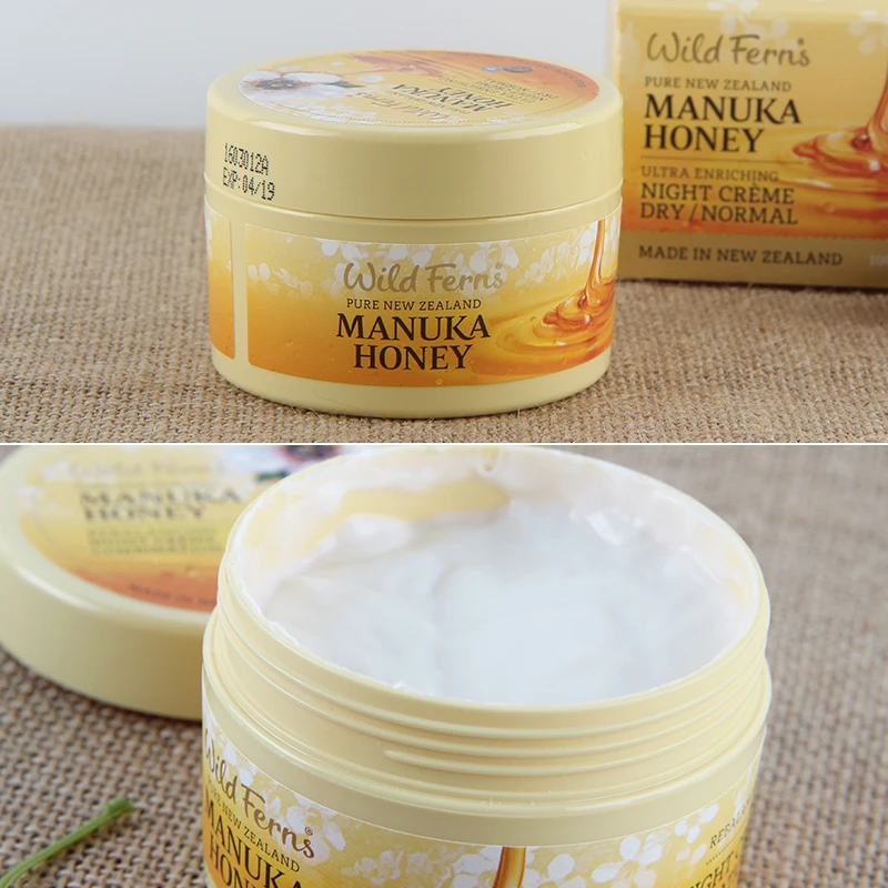 Оригинальный крем для ухода за кожей лица Manuka Honey Night Revival VA отбеливающий