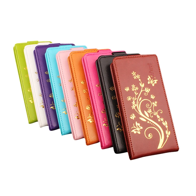 Luxury Leather Card HongBaiwei for Xiaomi Redmi 4A Case Flip Flower Henna Clear Slot Phone Coque Cover | Мобильные телефоны и