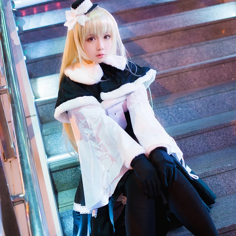 Маскарадный костюм kasugano Sora для девочки Yosuganosora Shrine зимнее платье костюмы в
