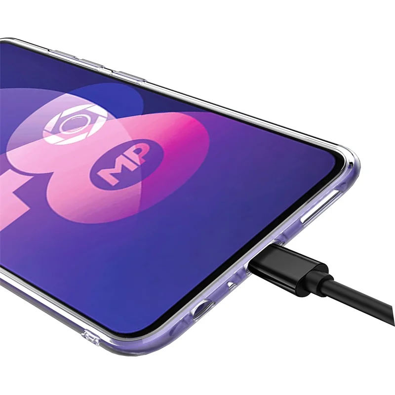 Чехол для OPPO F11 Pro, прозрачный автомобильный держатель с кольцом на палец, Мягкий защитный чехол для задней панели телефона, чехол для OPPO F11Pro