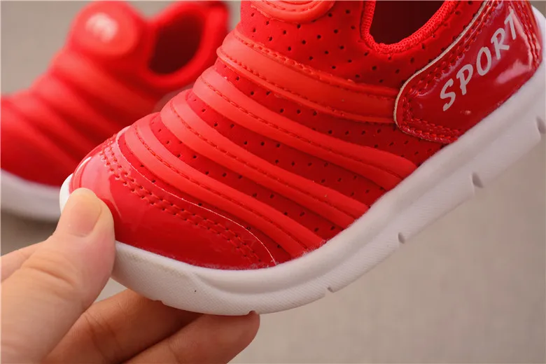 2018 осень 1 до 5 лет Повседневная детская обувь для маленьких мальчиков и девочек