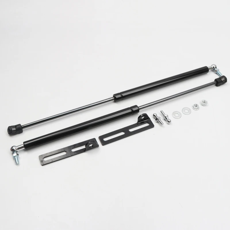 For VW Volkswagen Polo 2011- Black Engine Cover Supporting Rod Hydraulic Hood Support Poles Gas Springs