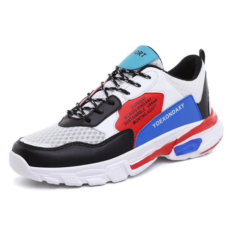 Spring new mesh vulcanized shoes four seasons breathable wear low help hip hop men's sports casual walking | Обувь