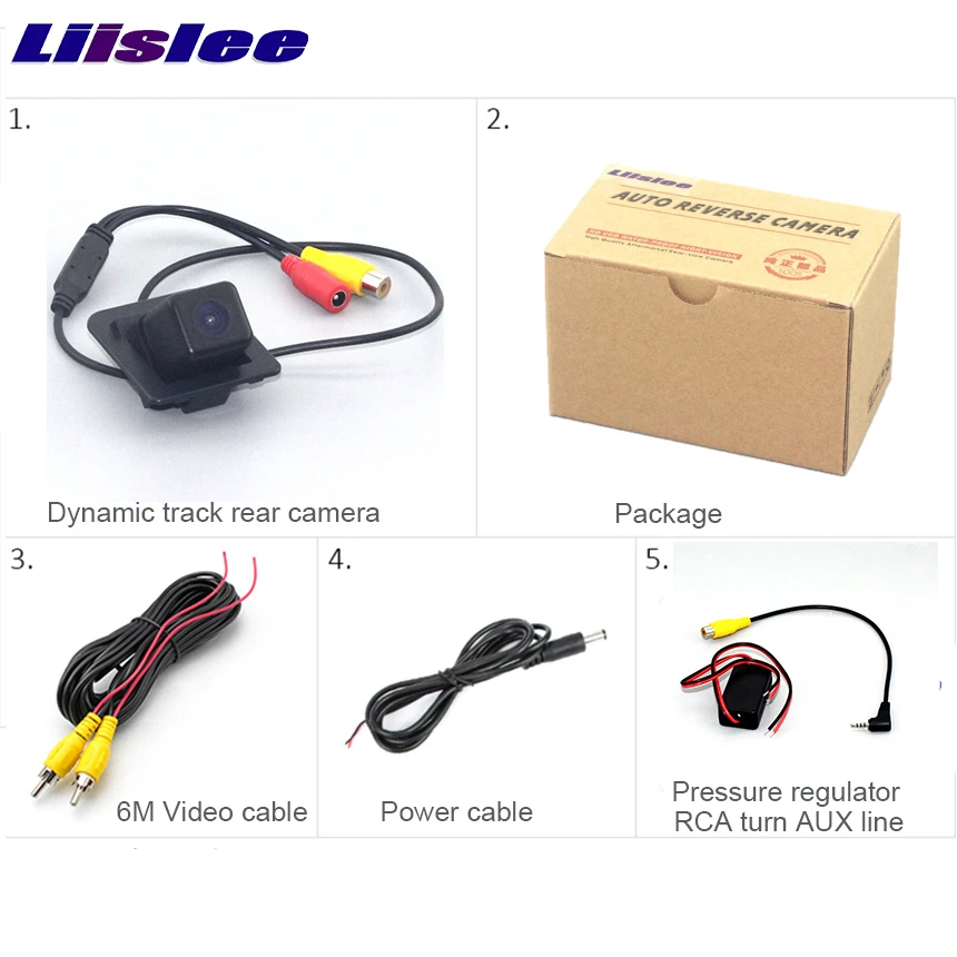 

Liislee For Mercedes Benz S W221 S63 S65 S300 S350 Parking Rear View Camera Reverse Backup Camera HD CCD