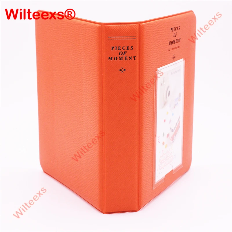 WILTEEXS 64 Pockets Fujifilm Instax Mini films Instax Mini 8 7s 70 25 50s 90 именная карточка с моментом фотоальбом