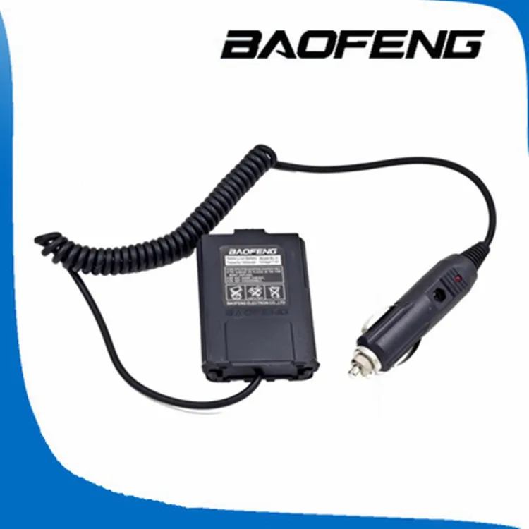 Автомобильное зарядное устройство Baofeng для портативной радиостанции UV 5R |