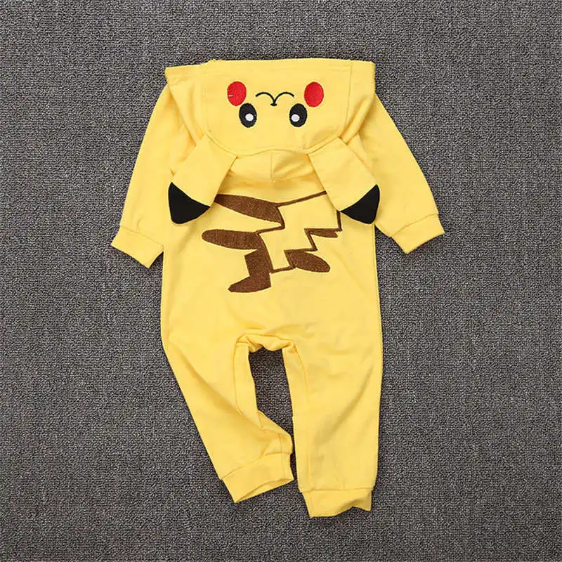 Детский маскарадный костюм Pokemon Go Костюм Пикачу для Хэллоуина одежда маленьких