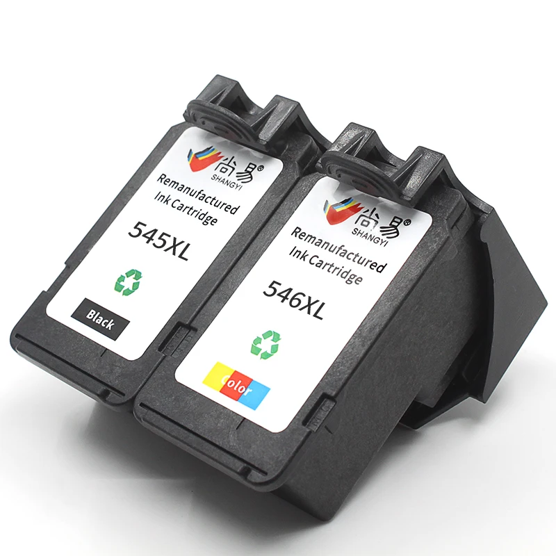 Shangyi 545 XL 546 совместимый чернильный картридж для Canon IP2800/IP2850/MG2400/MG2450/MG2455/MG2500