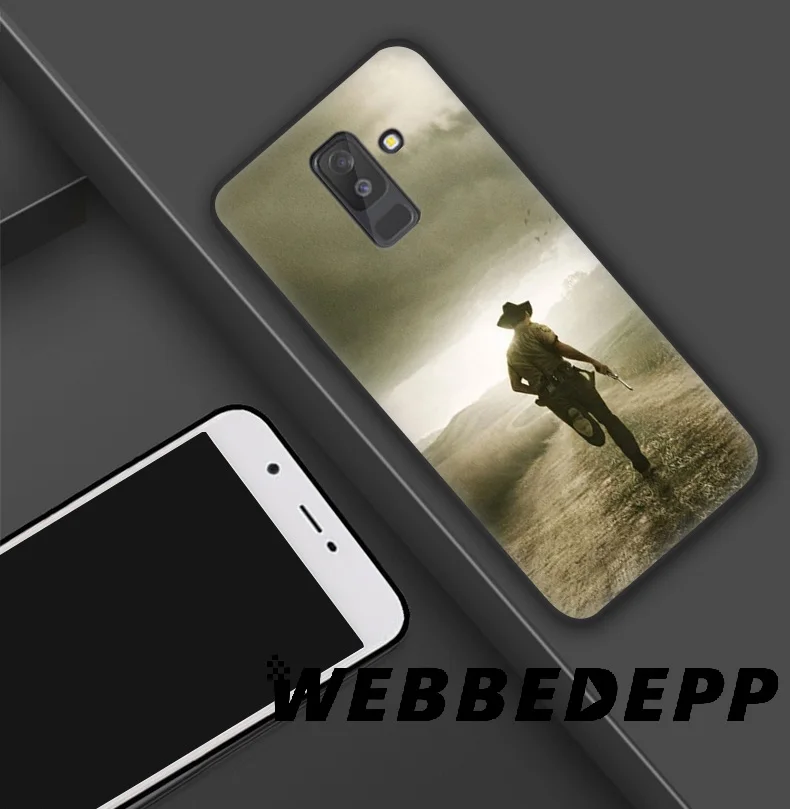 WEBBEDEPP The Walking Dead Soft TPU Silicone Case for Samsung Galaxy S10 S10e S9 S8 Plus S7 S6 Edge & J6 |