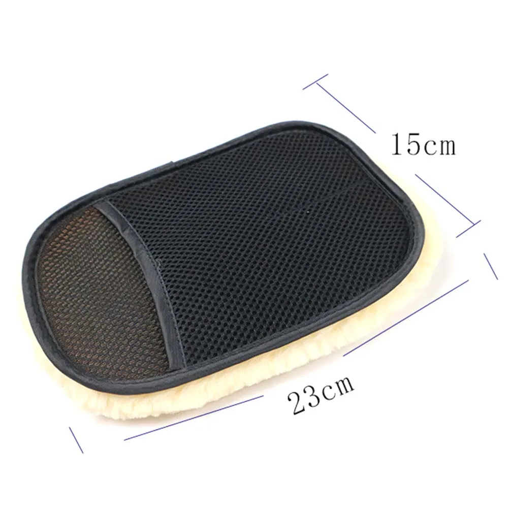 Мягкая шерстяная перчатка для мытья автомобилей и мотоциклов