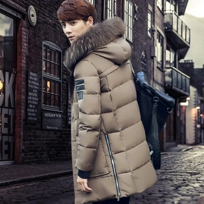 ZVAQS 2020 зимние куртки мужские модные тонкие Campera Hombre Invierno черные Хаки M-3XL парки Inverno