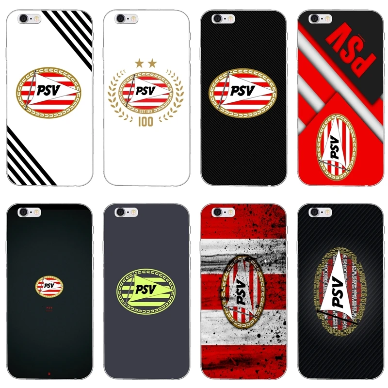 Для iPhone X XR XS Max 8 7 plus 6s 6 plus SE 5S 5c 5 4S 4 iPod Touch чехол psv Eindhoven футбольный логотип мягкий Чехол для телефона