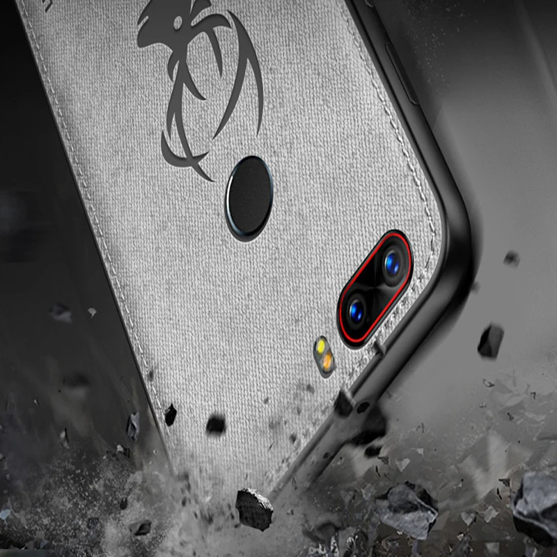 Чехол s для Nubia Z17 мини-Чехол, хлопковая ткань, Мягкая силиконовая задняя крышка 5,2 ''для Nubia Z17Mini z 17 мини-чехол для телефона, тканевый чехол s
