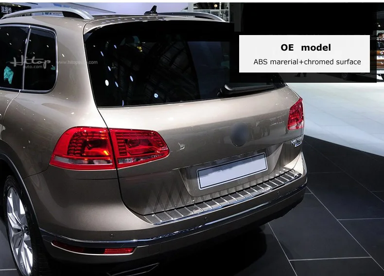 Порог задней двери багажника/Накладка/бампер протектор порога для Volkswagen VW Touareg 2004-2010 или 2011-, ISO9001 качество