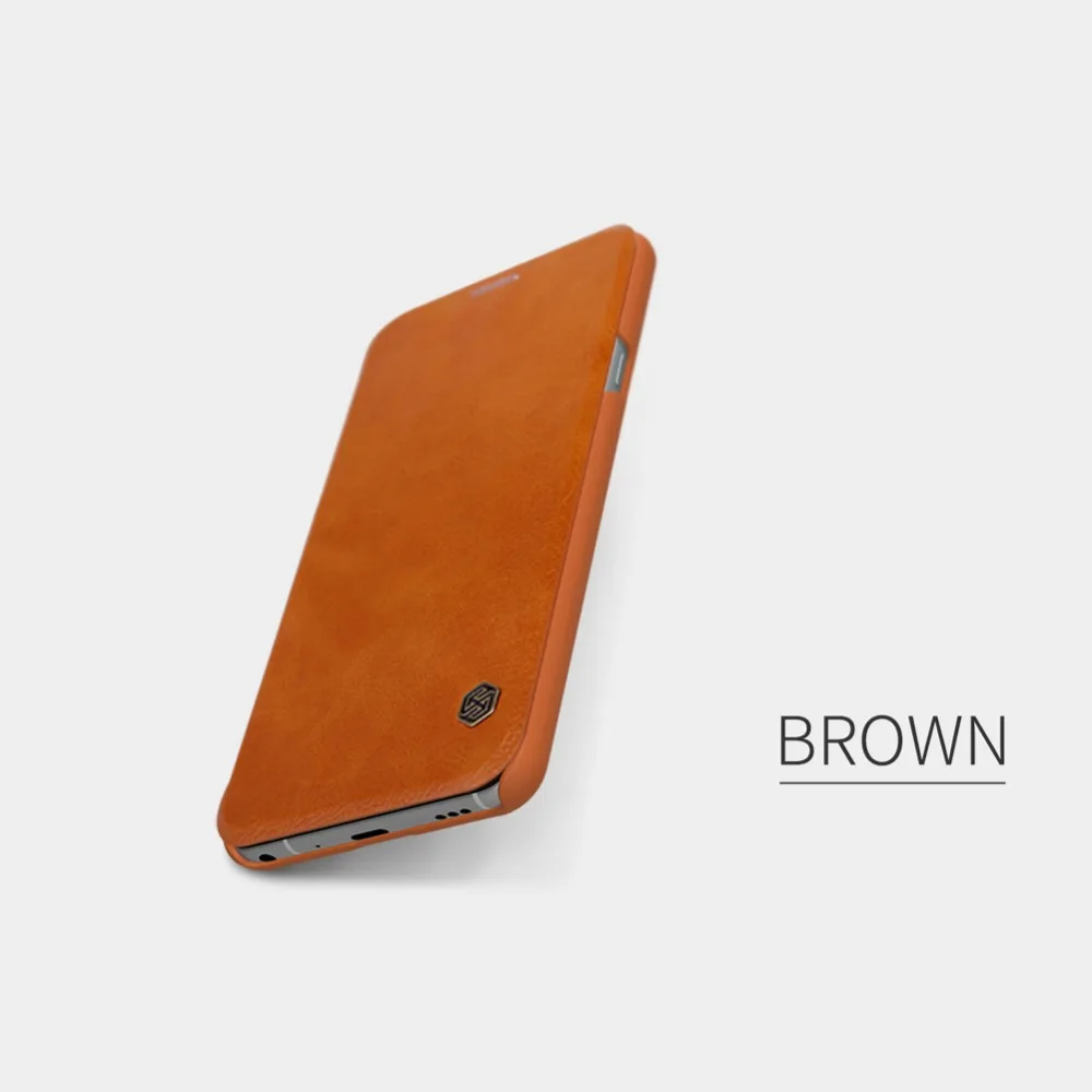 Чехол для LG G7 чехол thinq Nillkin QIN серия Роскошный кожаный Защита флип с функцией