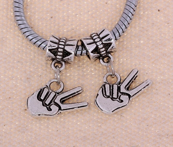 

_ Знак мира, подвеска с подвеской для женского ожерелья, DIY аксессуары ручной работы, Лидер продаж A811