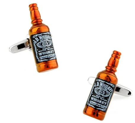 whisky Новинка 18 выбор стиля колы/виски/кофейная чашка/пивная Крышка/Волшебный куб/чаплиновые запонки - Окраска металла: whisky