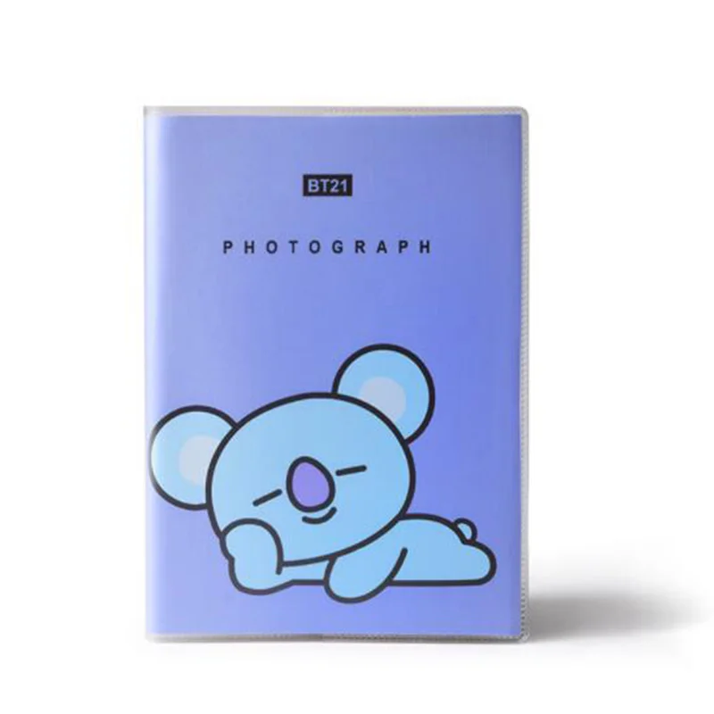 2018 Новый Kpop BT21 TATA COOKY chimmy мультфильм Тетрадь с резиновым рукавом ювелирные