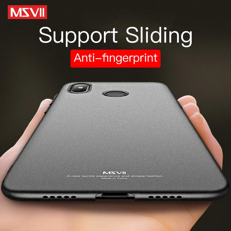 Msvii для сяо Mi Mix 2 Чехол Для Сяо Ультра тонкий полная защита ПК матовый Жесткий
