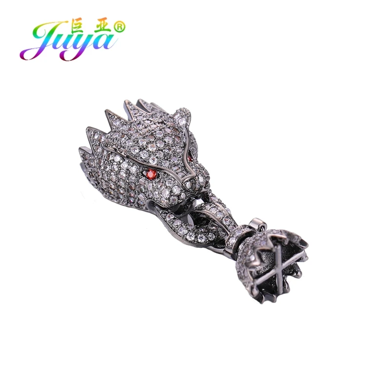 Metal Black Red Eye Juya поделки из бисера ювелирные изделия для женщин Роскошная застежка жемчуг застежки аксессуары ручной работы из бисера ювелирные изделия компоненты - Цвет: Metal Black Red Eye