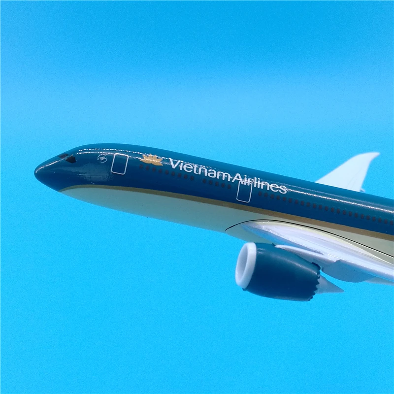 20 см B787 Вьетнам авиакомпаний модель самолета Boeing 787 Аэробус дыхательные пути