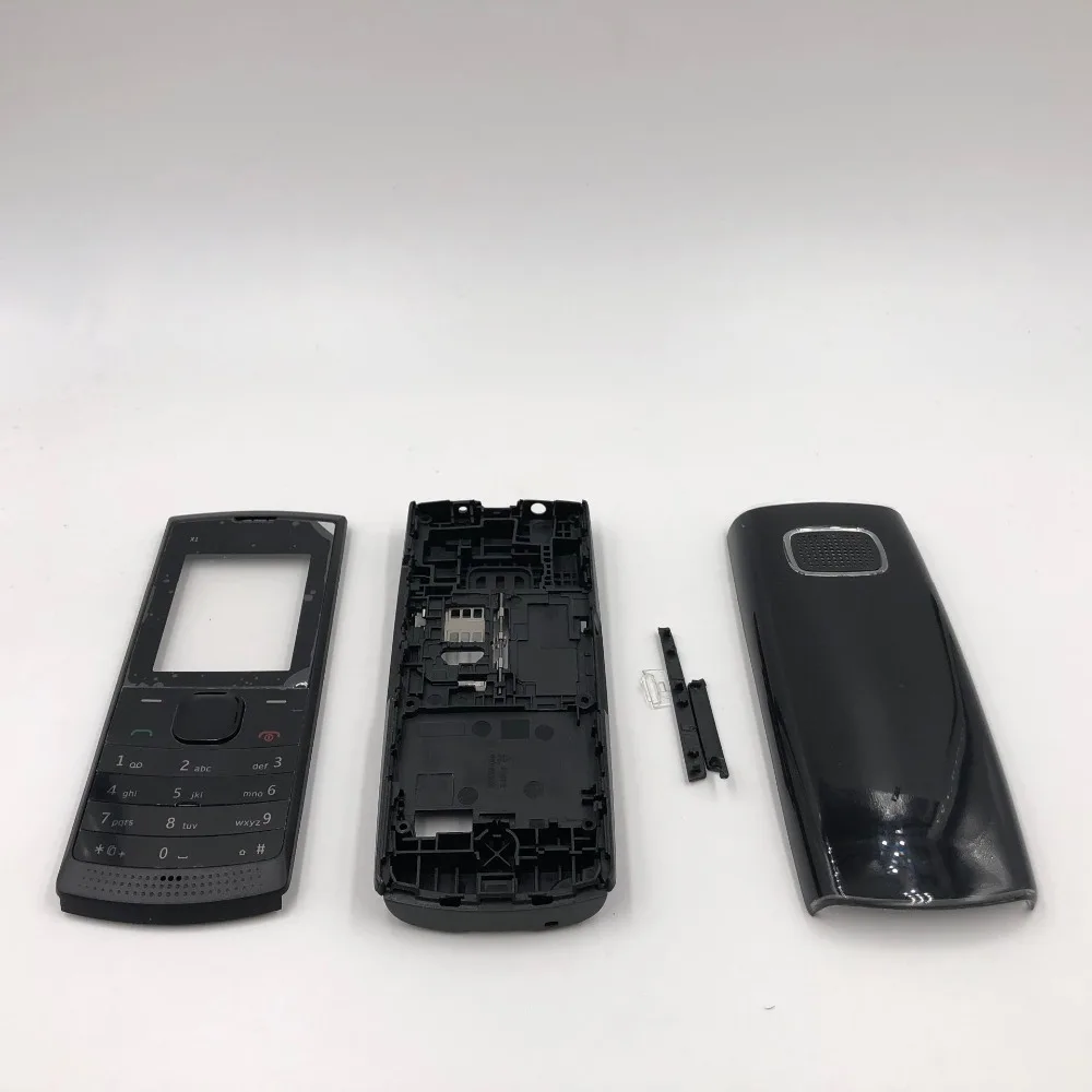 Хорошее качество полный Корпус чехол для Nokia x1 X1 00 01 передняя рамка + Батарея дверь