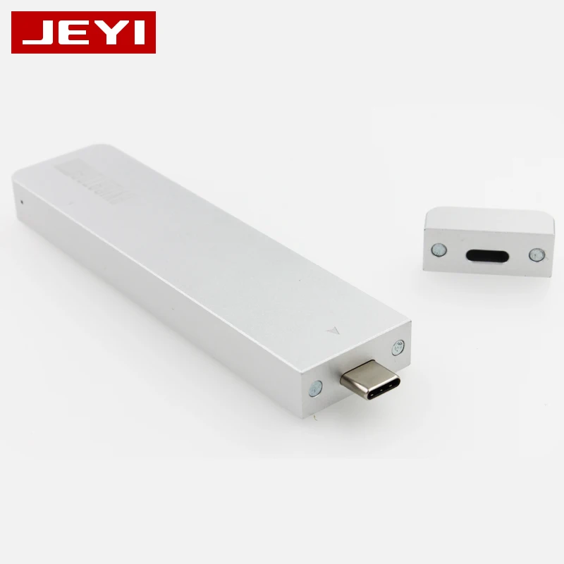 JEYI навигатор m.2 NVME Тип C USB3.1 GEN2 Магнитный всасывающий мобильный SSD Бокс C3.1 JMS583 m2 M.2