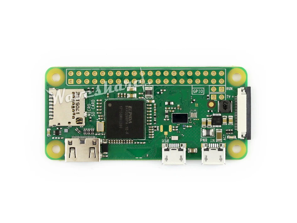 Raspberry Pi Zero W BCM2835 1 ГГц одноядерный процессор ARM11 512 МБ ОЗУ со встроенным Wi Fi и Bluetooth