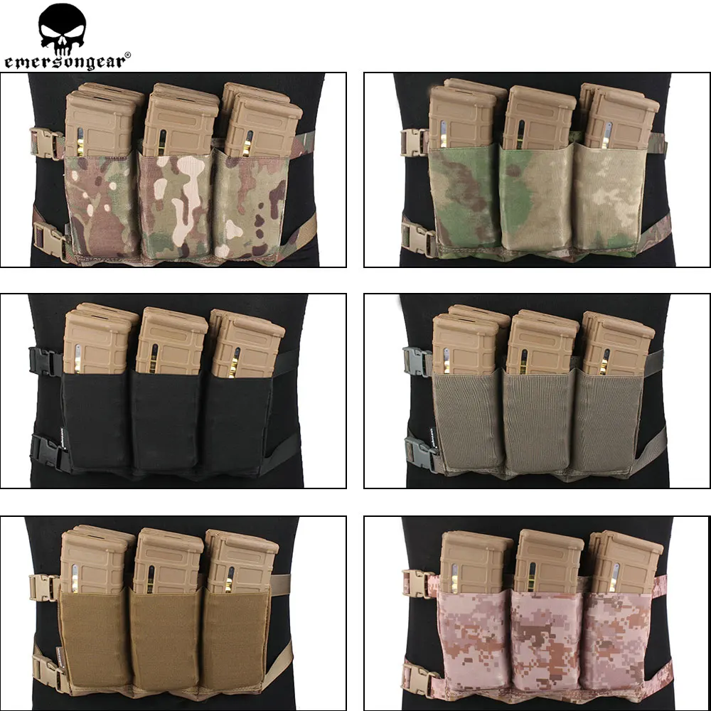 Высокоскоростная сумка EmersonGear для магазина с шестью отделениями эластичные