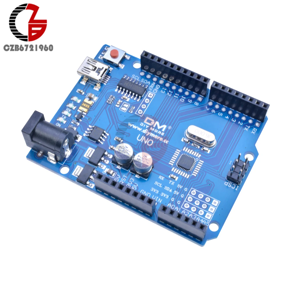 Микроконтроллер CH340 CH340G ATmega328P сменный микроконтроллер ATmega16U2 ATmega328 UNO R3 один