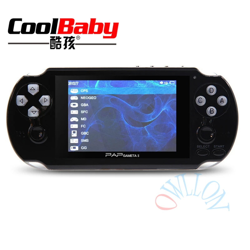 16 GB PAP II plus 4," Портативный игровой плеер 64Bit PAP Gameta PMP psp встроенный 3000 MP4 MP5 Игровые приставки