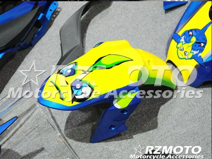 Мотоциклетный обтекатель abs для kawasaki Ninja 300 2013 ниндзя впрыска Bodywor все сорта цветной № 514
