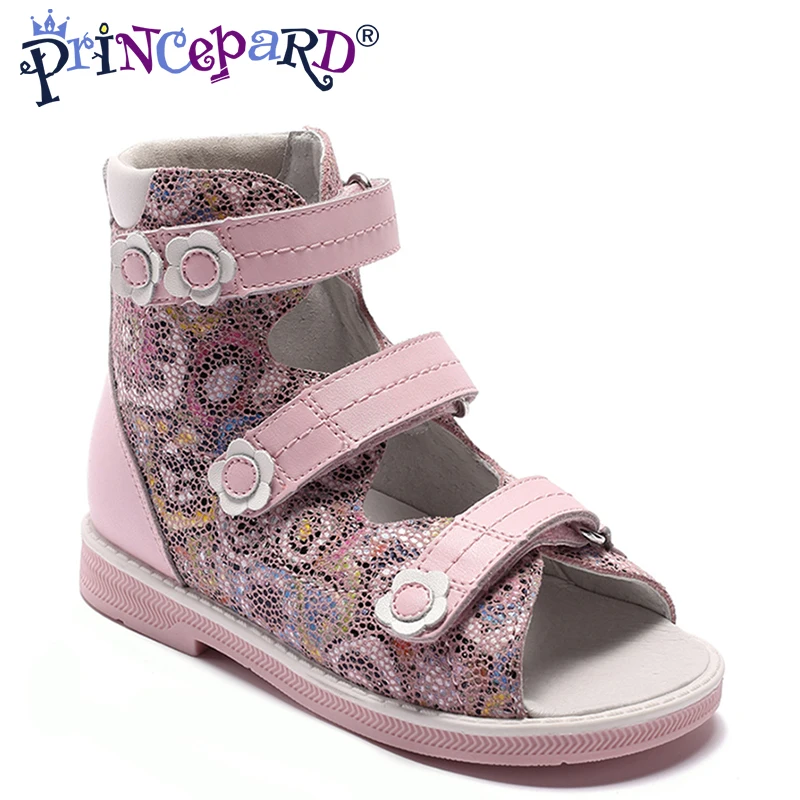 Princepard/2018 г. Новая летняя ортопедическая обувь для девочек ортопедические