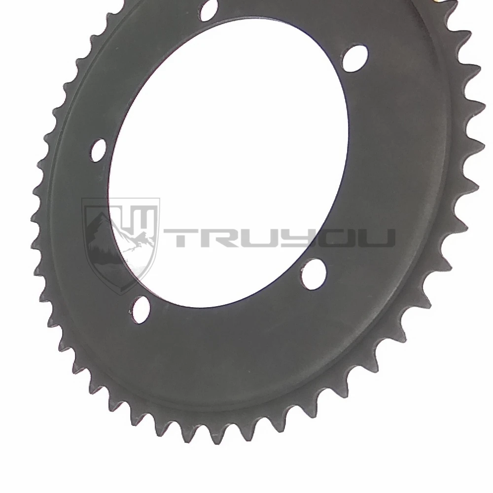 TRUYOU велосипедная Шестерня s Chainring 130 BCD односкоростное цепное кольцо Fixie Дорожный трек велосипедная Шестерня Chainwheel 44T 46T 48T 50T 52T 53T