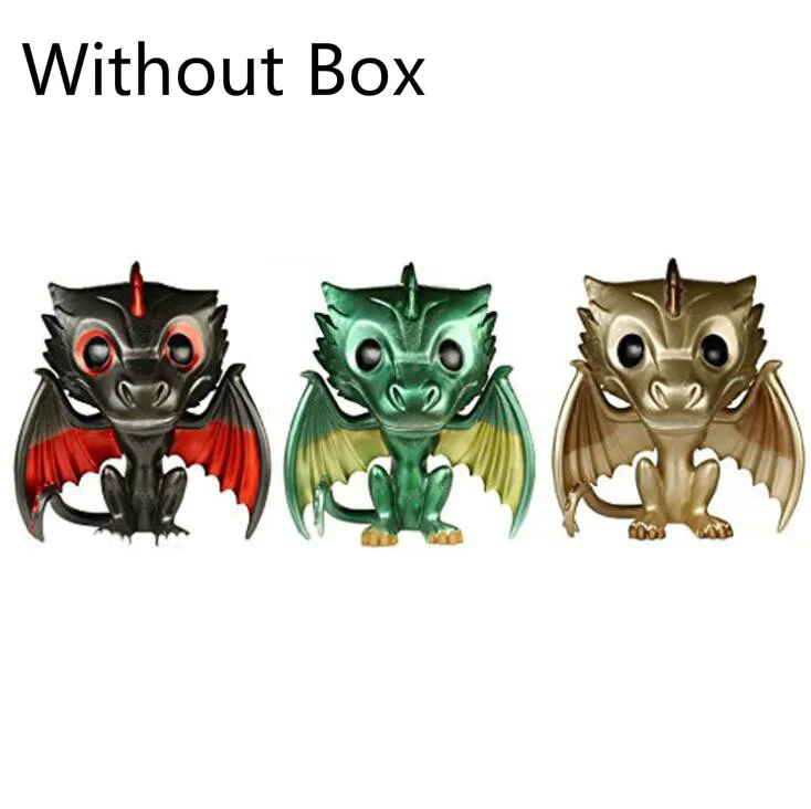No Box FUNKO поп Игра престолов фильм Коллекционная модель игрушки Песнь Льда и Огня виниловая кукла подарок на день рождения фигурка - Цвет: No Box