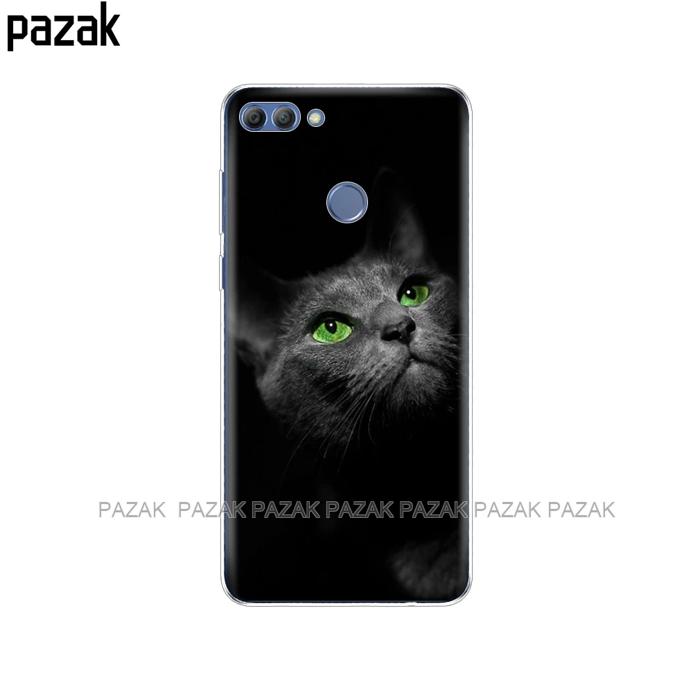 34342 Силиконовый чехол для телефона huawei Y9, чехлы, Coque etui, бампер, оболочка, мягкий ТПУ, задняя крышка для телефона, полная защита 360 - Цвет: 34342