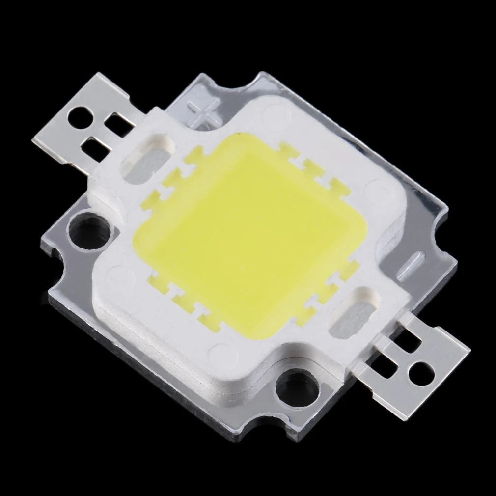 3 шт. чистый белый COB SMD Led чип прожектор лампа шарик 10 Вт Высокое качество по всему