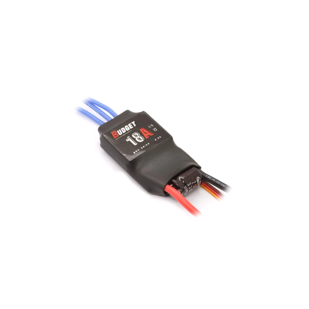 Бюджет ESC 18A BEC 5 V/2A 2-3S для самолета R/C | Игрушки и хобби