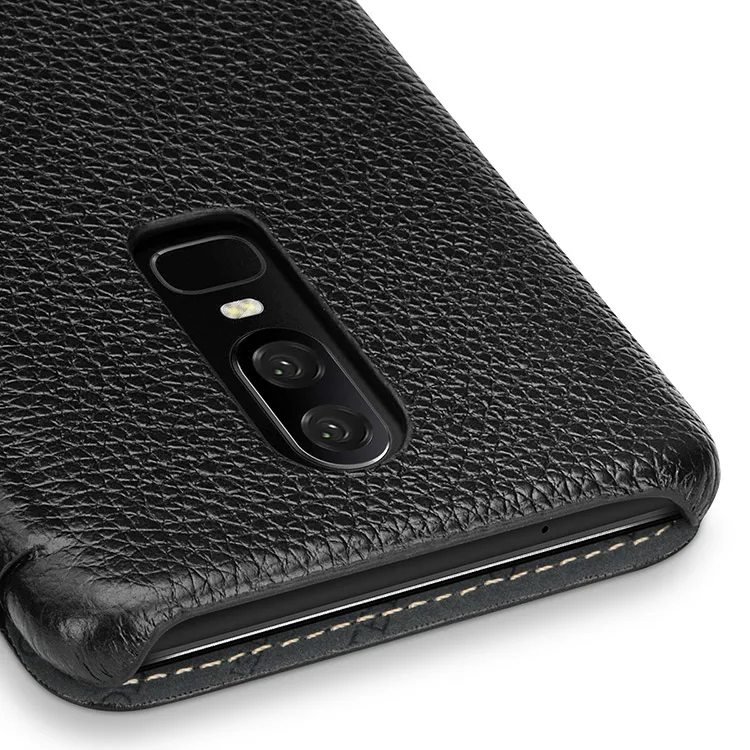 Роскошный чехол ручной работы из коровьей кожи для Oneplus 6, натуральная кожа, чехол для телефона Oneplua6, флип-сумка для Oneplus 6T 1+ 6