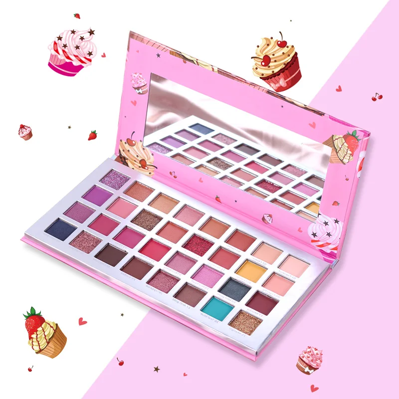 Палитра теней для век матовая палитра 32 цвета| |