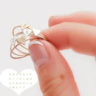 Кольцо женское, A-Z, 26 букв, с именем и крошечным сердцем